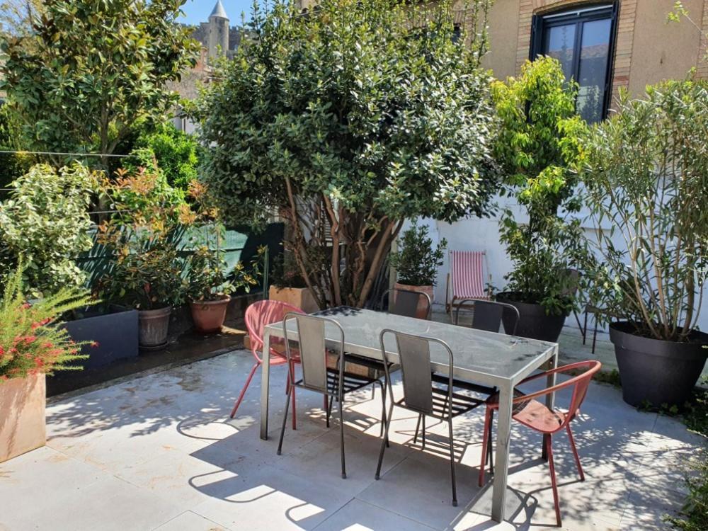 Maison Avec Jardin Au Pied De La Cite Medievale การ์กาซอน ภายนอก รูปภาพ
